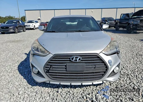 2016 Hyundai Veloster Turbo из США, поврежденный, VIN KMHTC6AE6GU287229